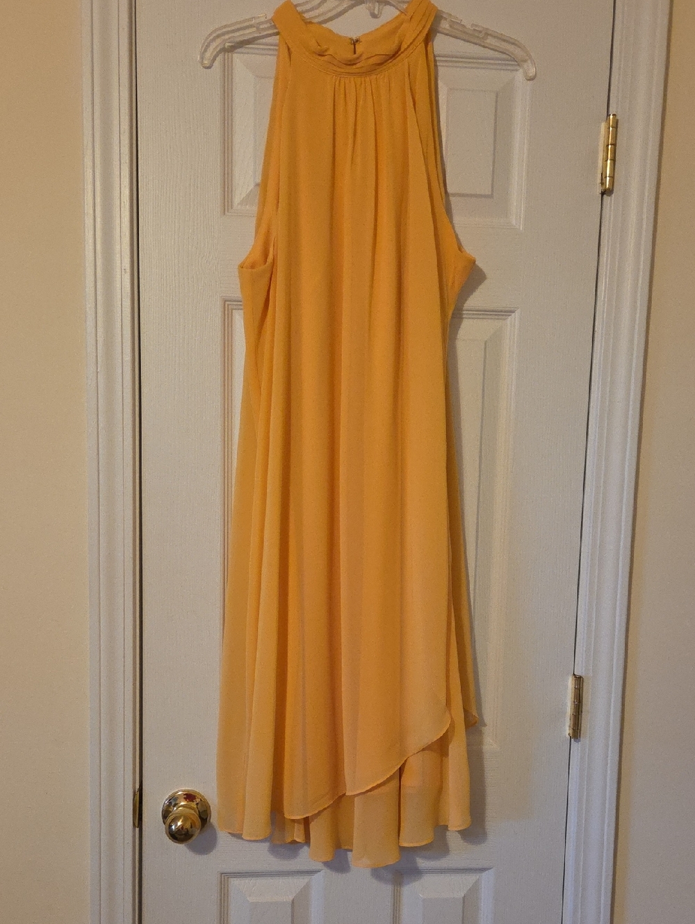 SLNY Halter Dress